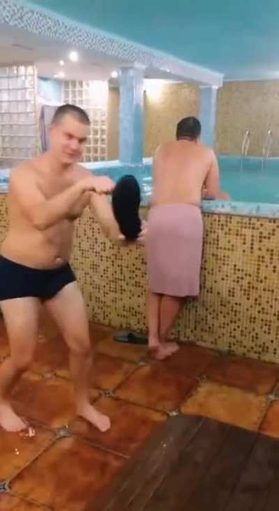 Slap on the ass