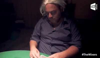Thanasis passas being lucky at poker