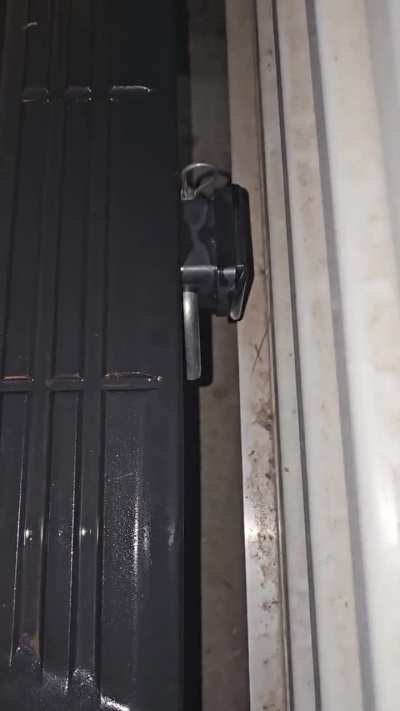 Parked car in the garage
