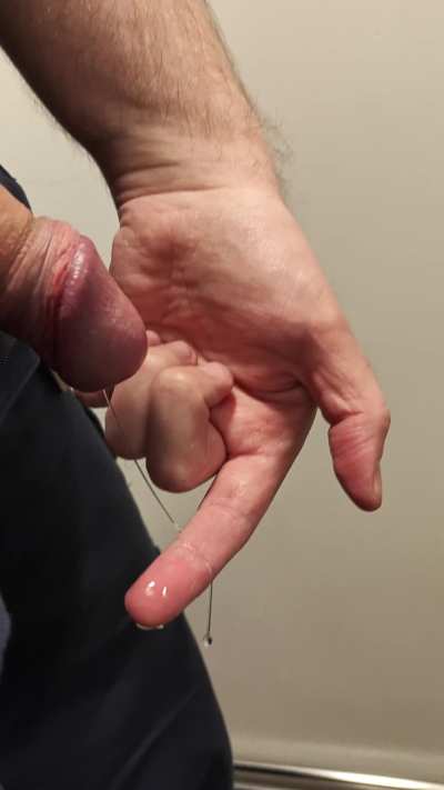 Dripping at work.