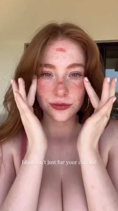 'blush isn't just for your cheeks' - IG September 2025