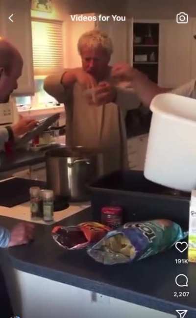 Cooking some crab