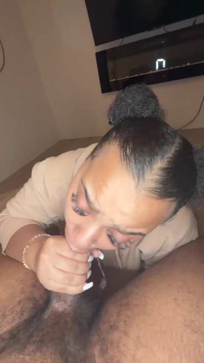 you'll lose your mind once you get this blowjob