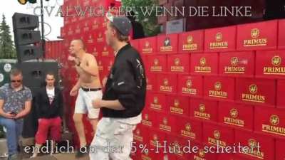 Ich hoffe das wird bald passieren, alleine schon weil sie SARAH WAGENKNECHT so fies abserviert haben verdienen die es. Vielleicht ja schon diese BTW...