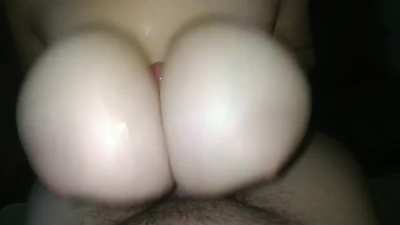 Incridible Huge Tits - She Has a Master&amp;amp;#X27;S Degree in Titfucking. Pov Gif by