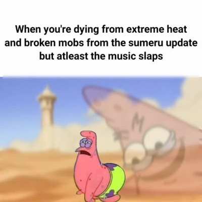 Atleast im going to die vibing