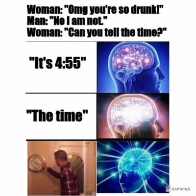 Totally not drunk