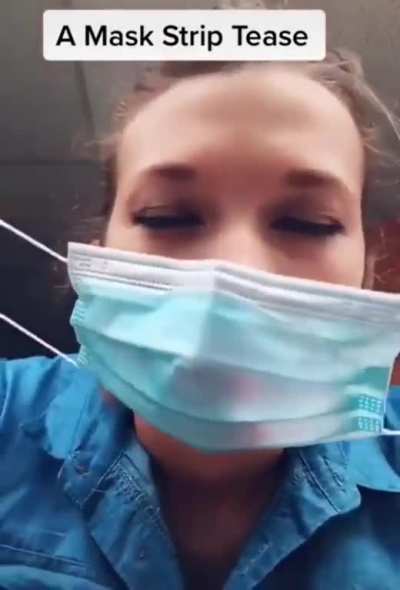 Mask striptease