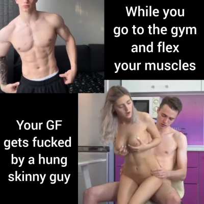 The fate of gymbros who neglect their partners because they are too obsessed with their muscles