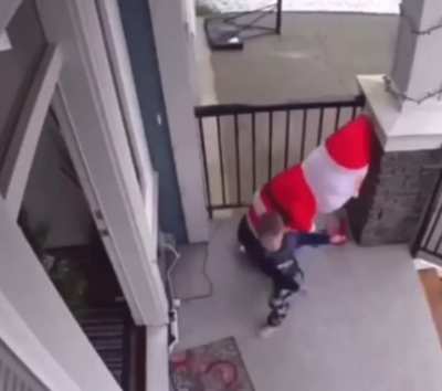 Karate Kid VS. Santa