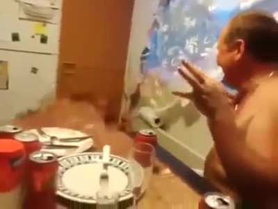 Drunken Russians playing Tase my Balls