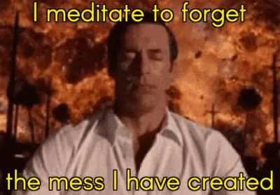 inner peace, outer chaos