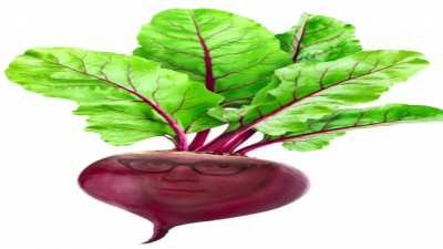 beet red