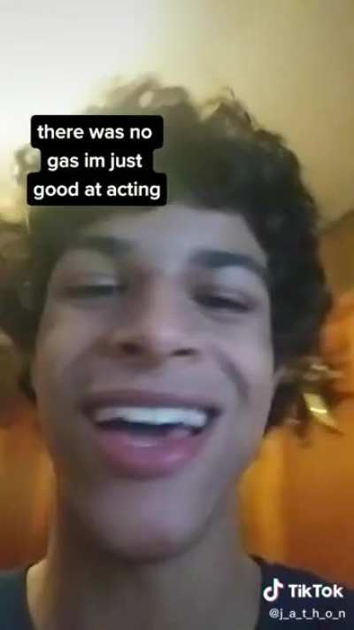 He's just good at acting