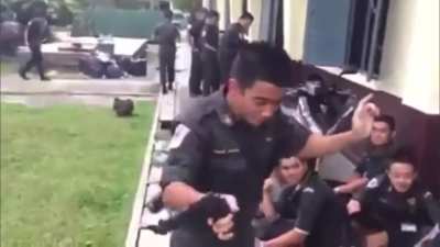 When you&rsquo;re a solider and still need to practice