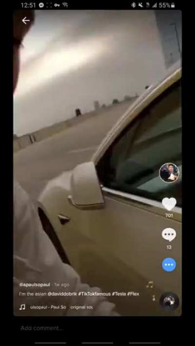 Tesla Flexing