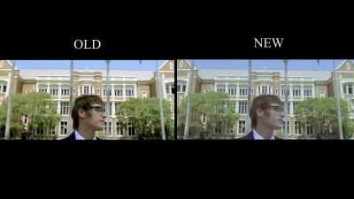 Comparison between old and new music videos