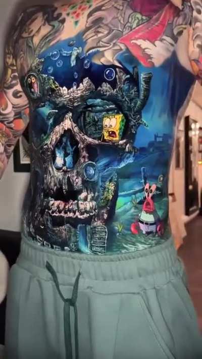 Amazing colorful full back tatto<wbr>o！！！ Done by @aude<wbr>ladur<wbr>eelta<wbr>ttoob<wbr>ysand<wbr>ry