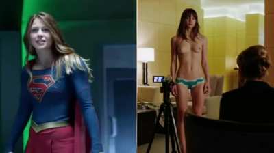 Melissa Benoist in Supergirl/ Homeland
