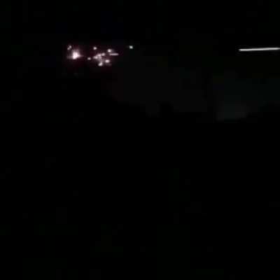 Armenia and Azerbaijan exchange heavy fire along the Nagorno-Karabakh line of contact earlier today