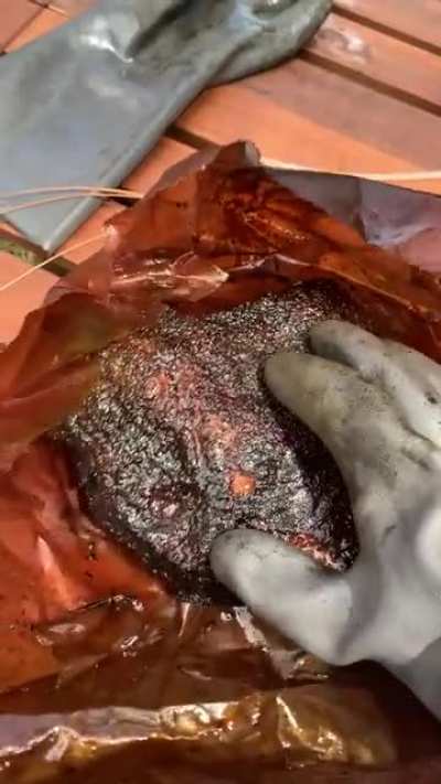 Smoked my first brisket the other day. Turned out great, now I have friends telling me to make a &ldquo;meat jiggling&rdquo; OnlyFans haha