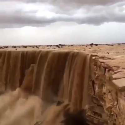 A SANDFALL