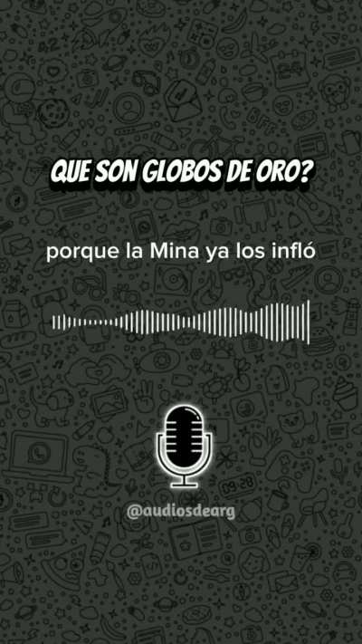 Que miseria, 2 globos metalizados, que miseria, y la inflashión hermano