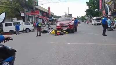 This road sure is prone to accidents