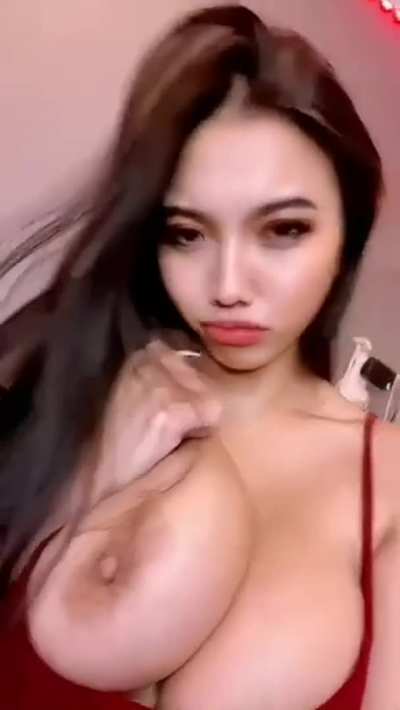 i hope my tits make you as horny as i get when i show them (OC)