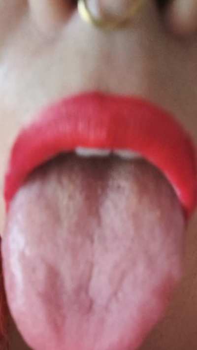 Feel my tongue all over your face