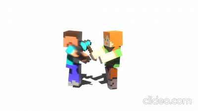 "Steve gets yeeted by Alex" [Short Minecraft Animation] I was thinking about this for a long time so I had to do it. (Ignore watermark, I had to compress the video to make it less stuttery. Enjoy!)