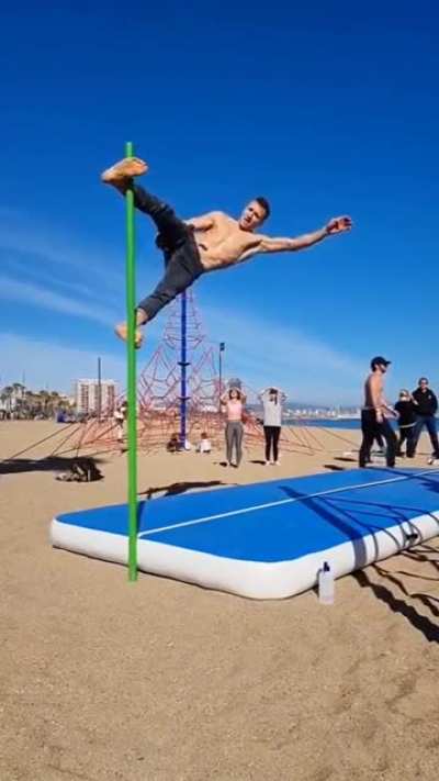 A Man And His Pole