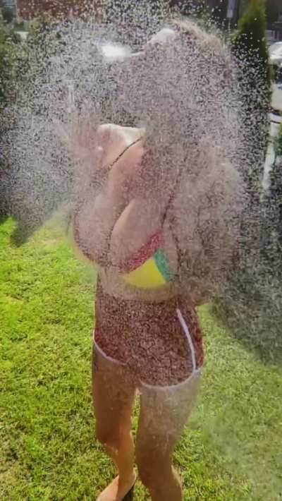 Getting wet