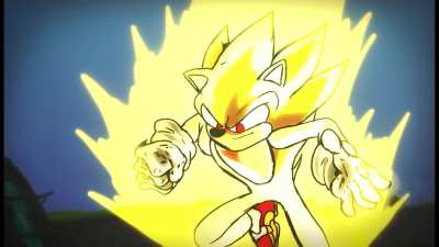 I've animated Super Sonic VS Giganto.