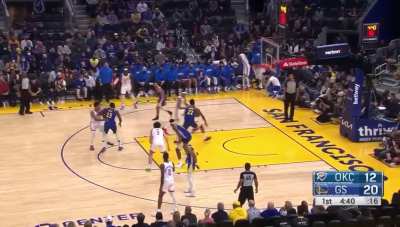 [Highlight] Josh Giddey with the amazing bounce pass