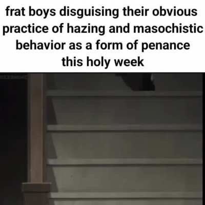 who is this jesus guy? is he an excuse to paddle to frat bro this week tho?