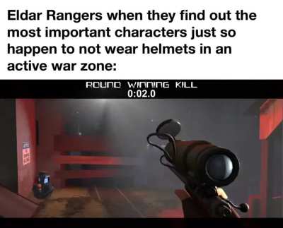 What happens if taking off your helmet DOESN&rsquo;T give you plot armor?