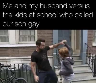&ldquo;What did you say about my son?&rdquo;