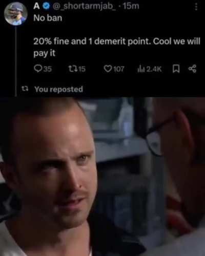 We
