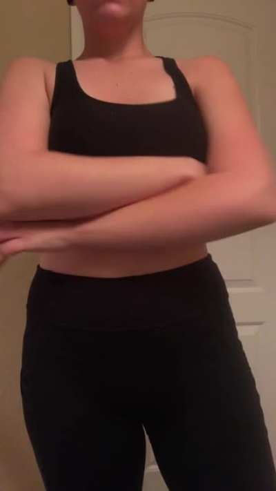 How do your cross your arms? Awkwardly on top of boobs? Or the more comfortable, but slightly more sexualized, under the boob?