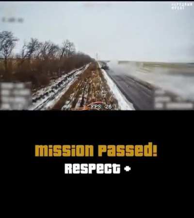 Simultaneous video of tandem attacks by Russian fiber-optic FPV drones against Ukrainian Abrams tank in Kursk oblast