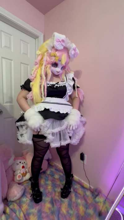 Can I be the perfect little bunny maid for you? Your wish is my command, master~!!! &amp;gt;/////&amp;lt; {peony_plushi3}