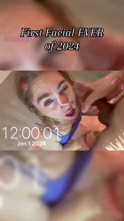 The most perfectly timed cumshot ever