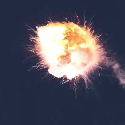 Firefly Aerospace&rsquo;s Alpha rocket exploding after flipping out during its maiden flight on September 2nd.
