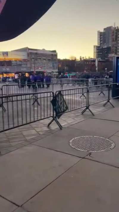 &ldquo;Black Israelites&rdquo; amassed around Barclay&rsquo;s for Kyrie Irving