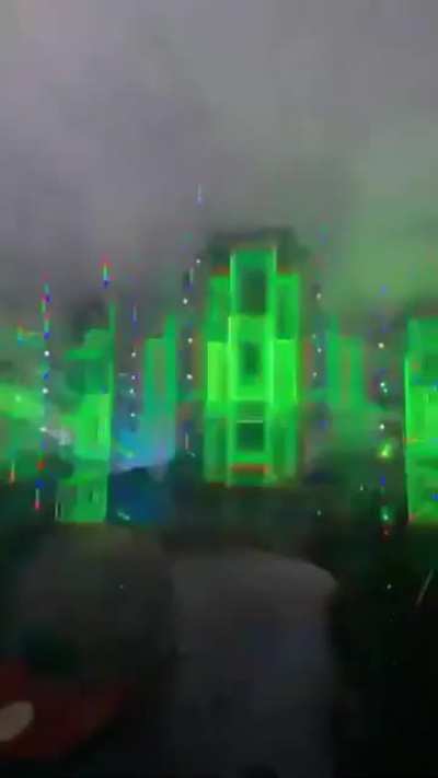 Music Festival Through 3D Glasses