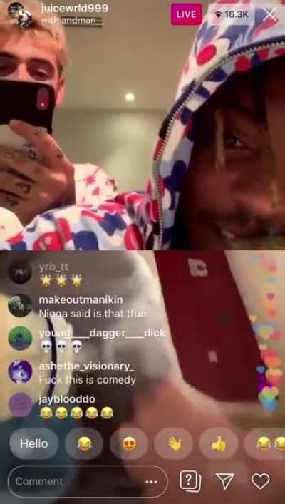 Crazy mf eats mayo on Juice&rsquo;s IG live extreme talent show!