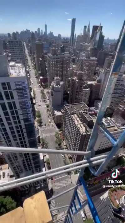 Scaffolding in NYC