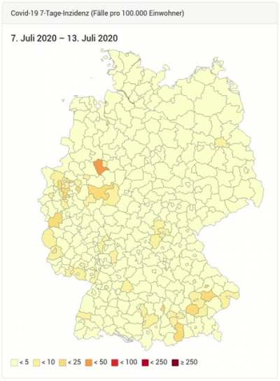 Zeitraffer der Corona-Pandemie in Deutschland von März bis heute