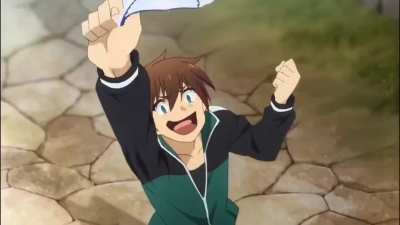 Poor Kazuma...